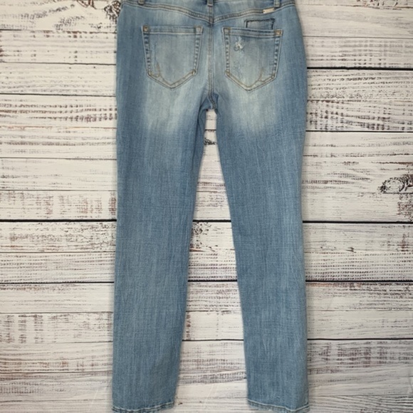 Host PICK INC Sequins Patch Distressed Boyfriend Regular Fit Jeans SOLD OUT - Picture 12 of 15